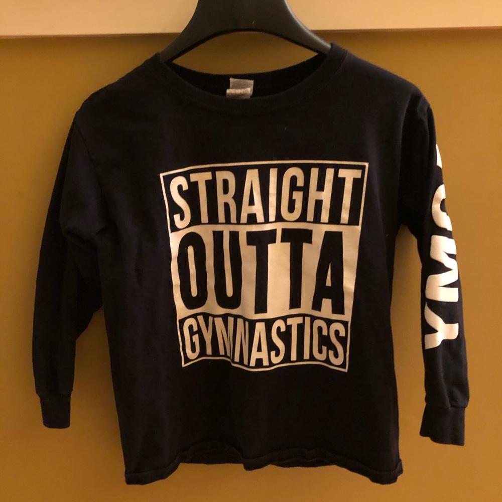 Straight outta gymnastics shirt